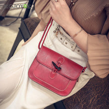 Women Leather Handbag Bolsos Feminina Button Lock Flip Shoulder Crossbody Women Bag Women Messenger Bag bolsos mujer ELY