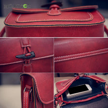 Women Leather Handbag Bolsos Feminina Button Lock Flip Shoulder Crossbody Women Bag Women Messenger Bag bolsos mujer ELY