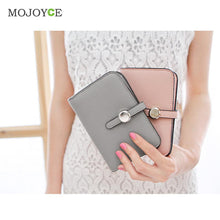Women PU Leather Short Wallet Belt Purse Matte Women Wallet Small Purse Carteras Mujer Femininas Card Holder ELY