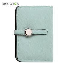 Women PU Leather Short Wallet Belt Purse Matte Women Wallet Small Purse Carteras Mujer Femininas Card Holder ELY