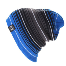 Woolen Yarn Stripe Men Hats Caps Women Hats Multistorey Stripe Hit Wool Hip Hop Men Knit Beanies Hats 1STL ELY