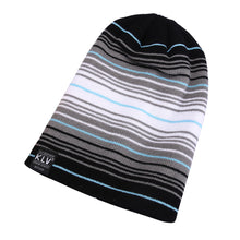 Woolen Yarn Stripe Men Hats Caps Women Hats Multistorey Stripe Hit Wool Hip Hop Men Knit Beanies Hats 1STL ELY