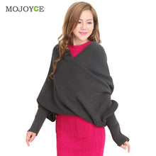 Novelty Warm Scarf Knitting Scarf With Long Sleeves Jumper Knitwear Outwear Warm Crochet Knit Long Soft Scarf ELY