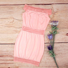 Off Shoulder Women Dress Vestido De Festa Hollow Out Backless Party Bodycon Dresses Vestidos Slash Neck Dress 1STL ELY