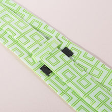 On Sale Classic Green Maze Jacquard Woven Silk Men's Suits Tie Necktie ELY