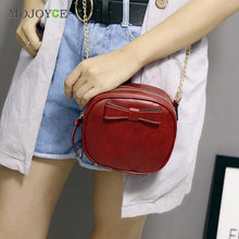PU Leather Handbag Women Bags Portable Lady Bowknot Chain Shoulder Crossbody Bags Women Messenger Bags Bolsa Feminina ELY