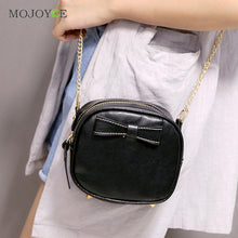 PU Leather Handbag Women Bags Portable Lady Bowknot Chain Shoulder Crossbody Bags Women Messenger Bags Bolsa Feminina ELY