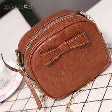 PU Leather Handbag Women Bags Portable Lady Bowknot Chain Shoulder Crossbody Bags Women Messenger Bags Bolsa Feminina ELY