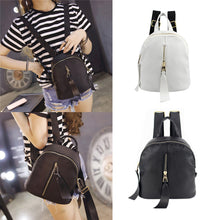 PU Leather School Rucksack Travel Bag Satchel Women Shoulder Bags Feminina Backpacks Zipper Bolsa Mochila Mochilas Mujer 1STL ELY