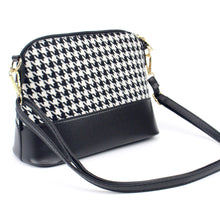 PU Leather Women Bag Embossed Women Messenger Bags Small Canvas Crossbody Handbag Shell Bag Plaid Bags Bolsa Feminina ELY