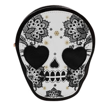 PU Retro Skull Print Women Bags Shoulder Crossbody Bag Women Leather Handbag Women Messenger Bags Designer Punk Skull Mochila ELY