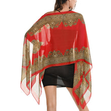 Paisley Print Chiffon Blouse Women Blusas Beachwear Poncho Blouse Cover Up Kimono Tops Blusa Feminino Chiffon Poncho Top ELY