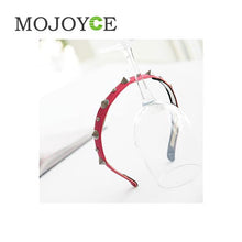 Pop Women Lady Punk Spike Rivets Studded Party Hair Band Headband 1STL ELY