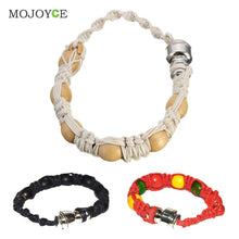 Portable Metal Bracelet Smoke Bracelet Bead Smoking Pipe AlloyString Wristband Pipe for Smoking Jamaica Rasta Weed Pipe Handmad ELY