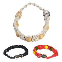 Portable Metal Bracelet Smoke Bracelet Bead Smoking Pipe AlloyString Wristband Pipe for Smoking Jamaica Rasta Weed Pipe Handmad ELY