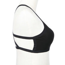 Professional Women Stretch Athletic Sports Bras Women Padded Seamless Sleeveless Cross Straps Backless Sport Camisole ELY