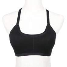 Professional Women Stretch Athletic Sports Bras Women Padded Seamless Sleeveless Cross Straps Backless Sport Camisole ELY