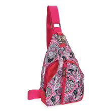 Retro Floral Printing Crossbody Women Messenger Bags Satchel Canvas Cotton Chest Pack Women Bag bolsa feminina sac a main ELY