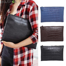 Retro Women Leather Handbag Crocodile Style PU Leather Evening Bag Clutch Bag Envelope Cutch Bag Bags For Women ELY