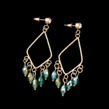 Romantic Bohemia Wind Restoring Ancient Ways Is Big Circle Drop Earring Crystal Tassel Dangle Earrings 1STL ELY