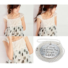 Round Plated Necklace Letter Charms pendants Necklace Cool Decoration 1STL ELY