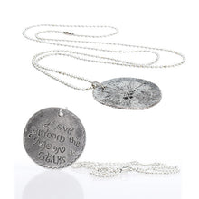 Round Plated Necklace Letter Charms pendants Necklace Cool Decoration 1STL ELY