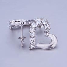 Sale jewerly 18K Gold Plated Earing mk hollow heart stud earrings brincos SMTPE341 ELY