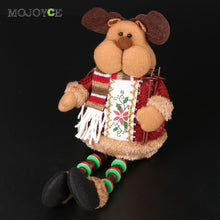 Santa Claus Snow Man Reindeer Doll Christmas Decoration Hanging Ornaments Charm Pendant for Christmas Gift ELY