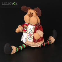 Santa Claus Snow Man Reindeer Doll Christmas Decoration Hanging Ornaments Charm Pendant for Christmas Gift ELY