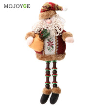 Santa Claus Snow Man Reindeer Doll Christmas Decoration Hanging Ornaments Charm Pendant for Christmas Gift ELY