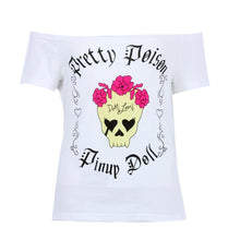 Sexy Backless T Shirt Women Short Sleeve Bandage T Shirt Camisole Lady Cartoon O-neck Casual Vest Tops ELY