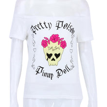 Sexy Backless T Shirt Women Short Sleeve Bandage T Shirt Camisole Lady Cartoon O-neck Casual Vest Tops ELY