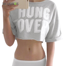 Sexy Cropped Crop Top Short Sleeve Women Tops Casual Tshirt Women Cropped Feminino Blusa Camisas Femininas ELY