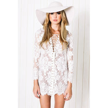 Sexy Formal Women Long Sleeve White Lace Dress Party Gown Prom Lace Bridesmaid Clubwear V-Neck Bandage Vestido De Festa 1STL ELY