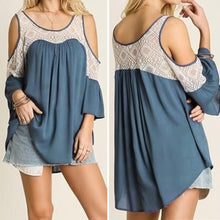 Sexy Front Shorter Back Longer Lace Flounced Sleeve Loose Big Size Tops SM L XL ELY