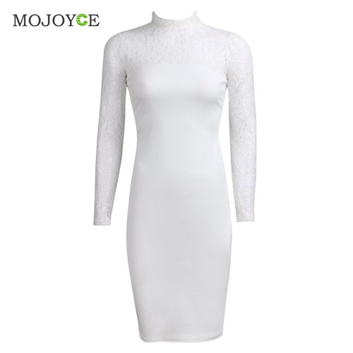 Sexy Long Sleeve Lace Dress Vestido De Festa Evening Party Dresses Vestidos Women Dress Vestidos De Fiesta ELY