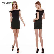 Sexy Off Shoulder Dresses Slim Women Clothing Bodycon Women Dress ELY