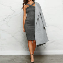 Sexy Sleeveless Bandage Bodycon Party Prom Women Dress Cross Strap Dress Vestido De Festa 1STL ELY