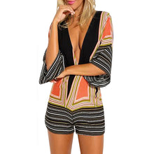 Sexy Women Clubwear V-Neck Playsuit Bodycon Party Jumpsuit Backless Rompers Womens Jumpsuit Bodysuit Combinaison Femme Overalls ELY