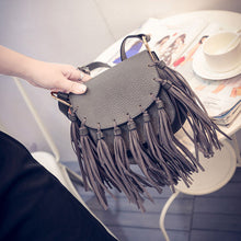 Sexy Women Lady Leather Tassel Shoulder Bag Handbag Crossbody Tote Satchel PU Bags 1STL ELY