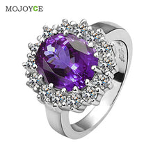 Shining Finger Ring Women Jewellery Nickle Free Antiallergic Jewelry 18K ELY