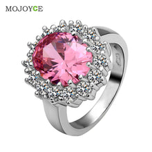 Shining Finger Ring Women Jewellery Nickle Free Antiallergic Jewelry 18K ELY