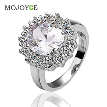 Shining Finger Ring Women Jewellery Nickle Free Antiallergic Jewelry 18K ELY