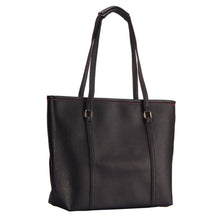 Simple Black Women Bag Handbag Pure Color Elegant Large Capacity Women PU Leather Handbags Shoulder Bags Borse ELY