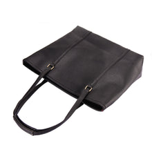 Simple Black Women Bag Handbag Pure Color Elegant Large Capacity Women PU Leather Handbags Shoulder Bags Borse ELY
