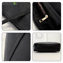 Simple Handbags Women Bags Solid Shoulder Tote Bags Big Tote Bolsa Women Leather Handbags Black Bucket bolsa feminina ELY