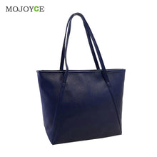 Simple Handbags Women Bags Solid Shoulder Tote Bags Big Tote Bolsa Women Leather Handbags Black Bucket bolsa feminina ELY