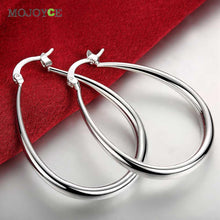 Simple Style Silver plated Earrings LKNSPCE080 ELY