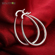 Simple Style Silver plated Earrings LKNSPCE080 ELY