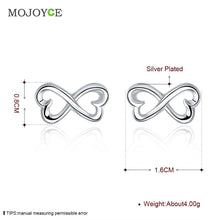 Simple Style Silver plated Earrings Jewellery LKNSPCE049 ELY